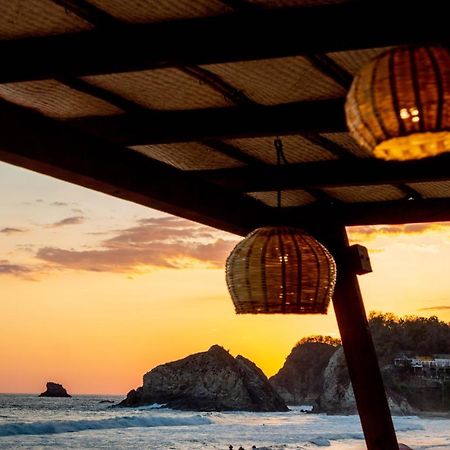 Hotel Playa Zipolite Bagian luar foto