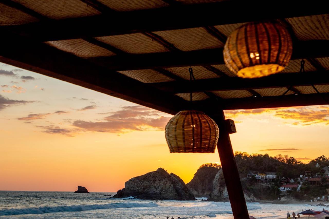 Hotel Playa Zipolite Bagian luar foto